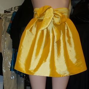 Yellow skirt
